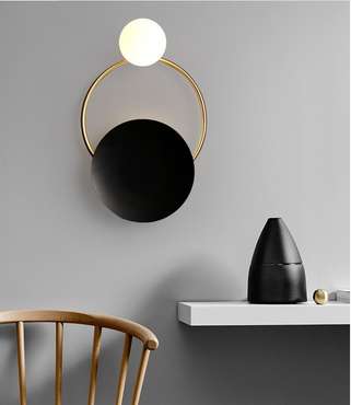 Настенный светильник Inodesign Ring Gold Wall Light 45.262