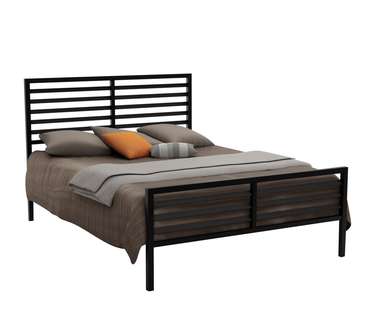 Кровать Даллас 120х200 черного цвета