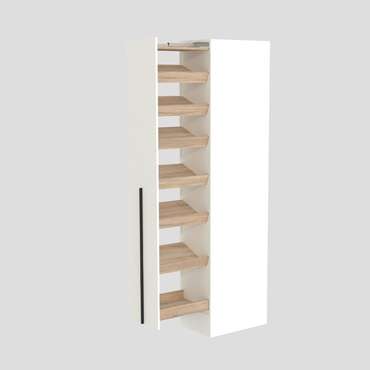 Обувница выдвижная Баланс О239.1 белого цвета