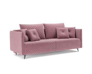 Прямой диван-кровать Вашингтон пудрового цвета