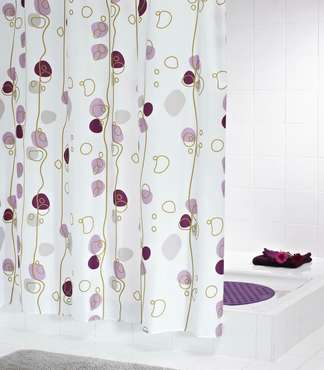 Штора для ванных комнат Soaring фиолетовый