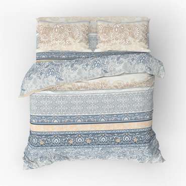 КПБ Традиция 'Купи дешевле' 2,0 спальный, бязь, 100 % хлопок, пл. 120 гр./кв.м., 'Кружевное настроение'