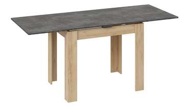 Раздвижной обеденный стол Промо тип 3 цвет Дуб Крафт золотой, Ателье темное