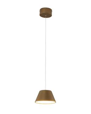 Подвесной светодиодный светильник Atla коричневого цвета