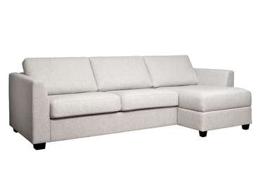 Угловой диван-кровать Bravo №3 серо-бежевого цвета