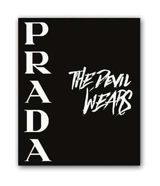 Постер "Prada. The devil wears"; А4