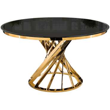 Обеденный стол Twist с металлическим основанием
