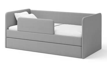 Кровать Jenny 80х160 серого цвета с матрасом