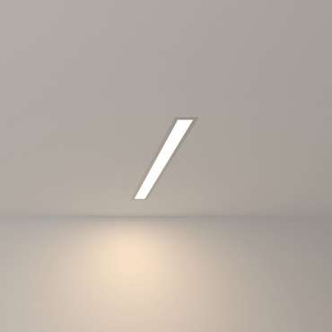 Линейный светодиодный встраиваемый светильник 53см 10Вт 4200К серебряный 101-300-53 Grand