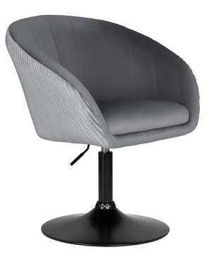 Кресло дизайнерское Edison серого цвета