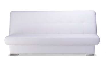 Прямой диван-кровать Модесто Комфорт молочного цвета