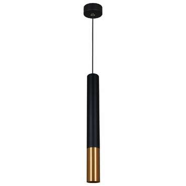 Подвесной светильник 16032-0.9-001IL LED5W BK+GD (металл, цвет золото)