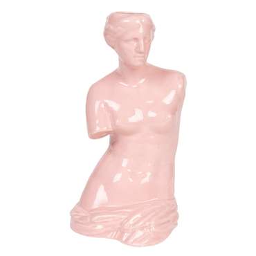 Ваза для цветов Venus розового цвета