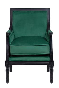 Классическое кресло Coolman зеленого цвета