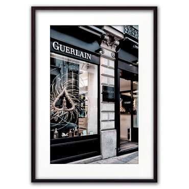 Постер в рамке Витрина Guerlain 40х60 см
