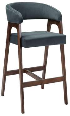 Кресло барное Baxter серо-коричневого цвета