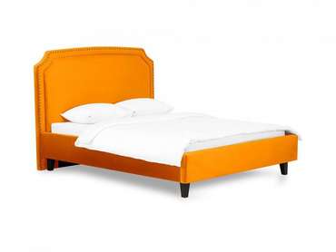 Кровать Ruan 160х200 желтого цвета 