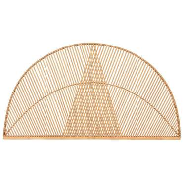 Изголовье кровати Светло-коричневый Бамбук волокно 150 x 2 x 80 cm