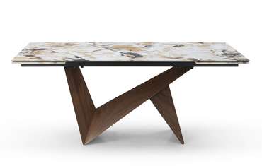 Обеденной раскладной стол Portofino М с керамической столешницей