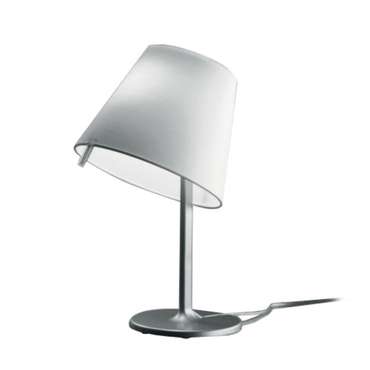 Настольная лампа "Melampo notte - Aluminum grey"