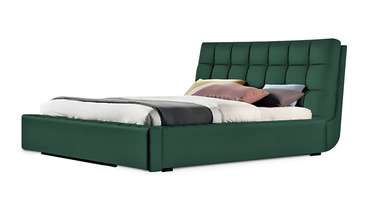 Кровать Отони 140х200 зеленого цвета 