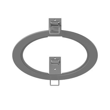 Рамка INTERO 111 ROUND СЕРЫЙ