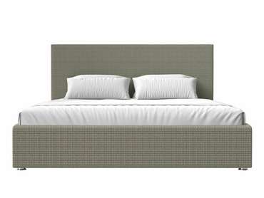 Кровать Кариба 180х200 серо-бежевого цвета с подъемным механизмом