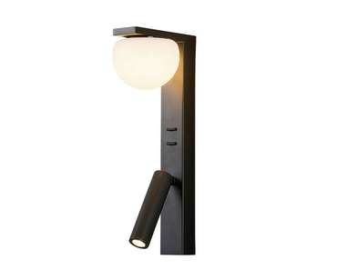 Светильник Грета черный W9*12 h22 Led 7W+3W (3000K)