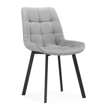 Обеденный стул Челси П светло-серого цвета