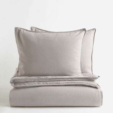 Постельное белье из смесового льна для двуспальной кровати/кровати размера «king-size»
