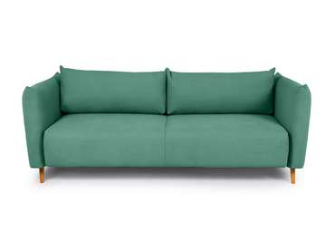 Диван-кровать Menfi светло-зеленого цвета с бежевыми ножками