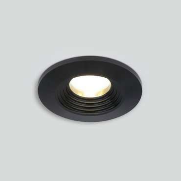 Алюминиевый точечный светильник 9903 LED 3W COB BK черный Gridi