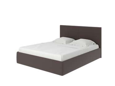Кровать Alba 160х200 темно-коричневого цвета с подъемным механизмом