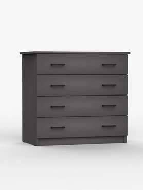 Комод Мальта графитового цвета
