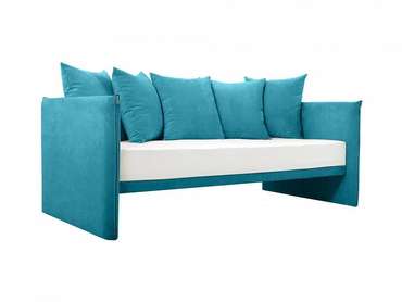 Диван-кровать Milano синего цвета