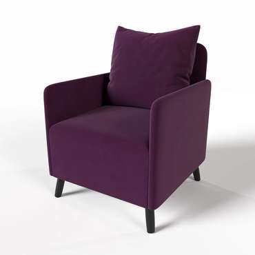 Кресло Будапешт фиолетового цвета