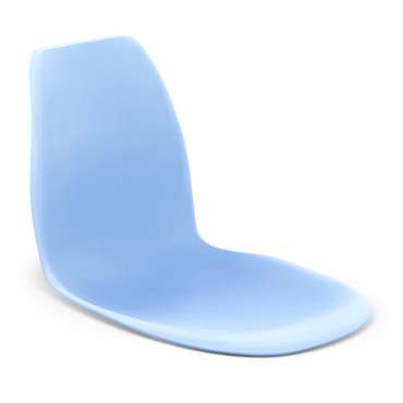 Стул обеденный Floerino голубого цвета на металических ножках