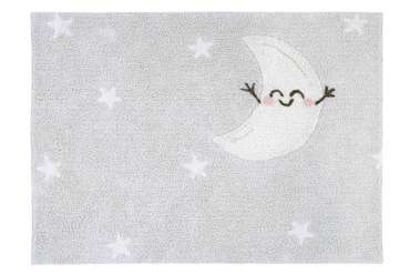 Ковер Счастливая луна 120х160 серого цвета