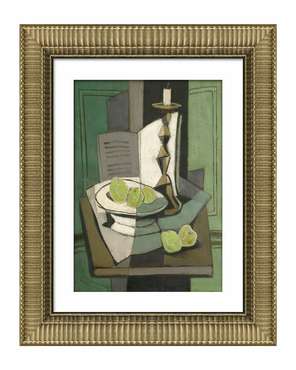 Интерьерный постер Vibrant Still Life 80х100 зеленого цвета