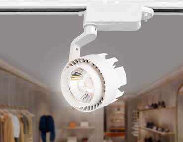 Трековый однофазный светильник Ambrella Light Track System GL6104