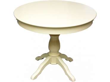 Раздвижной обеденный стол Гелиос кремового цвета