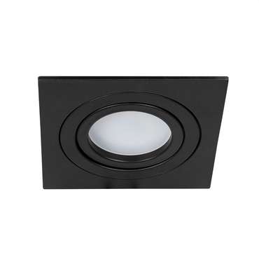 Точечный встраиваемый светильник Tarf черного цвета