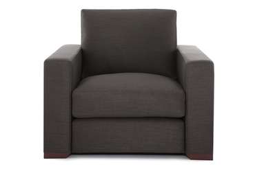 Кресло Coventry коричнево-серого цвета