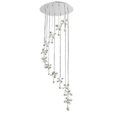 Подвесной светильник DeLight Collection  Crystal Light с множеством подвесов из хрусталя