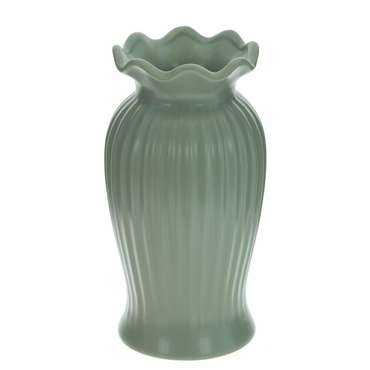 Фарфоровая ваза H19 зеленого цвета