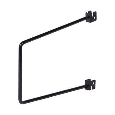 Боковой ограничитель для полок черного цвета