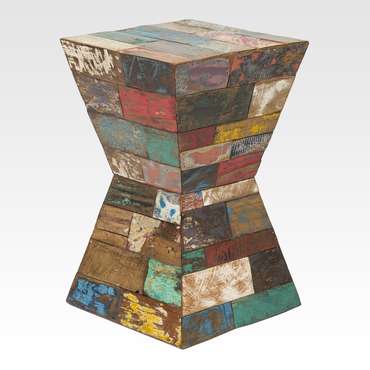 Стул Wooden stool Multicolor