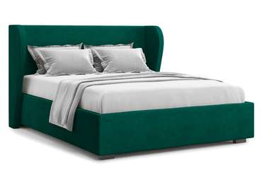 Кровать Tenno 140х200 зеленого цвета с подъемным механизмом 