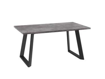 Раздвижной стол Лофт Люкс серого цвета
