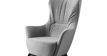 Кресло Mami серого цвета